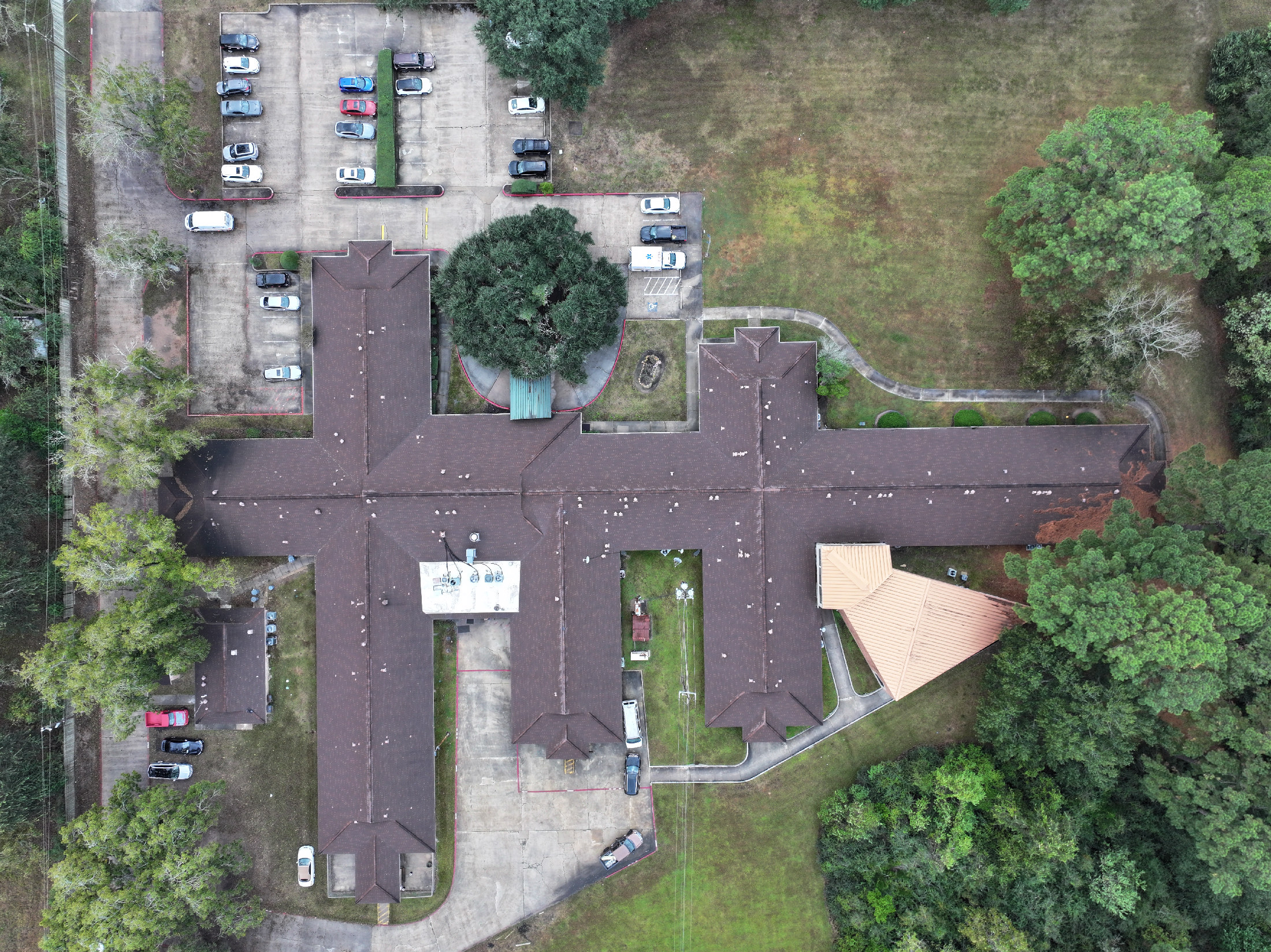 Large-scale multi-family shingle roof replacement