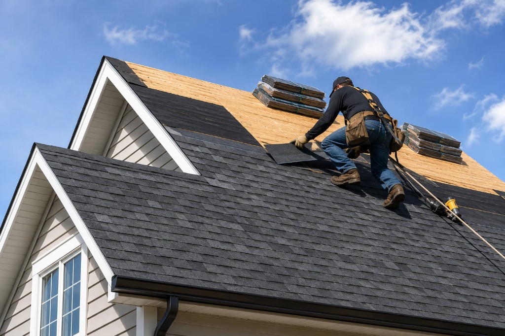Residential roof replacement
